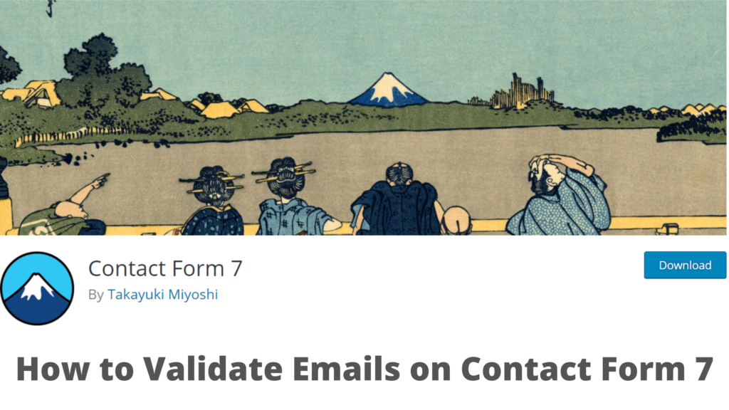 Validate Emails on Contact From 7